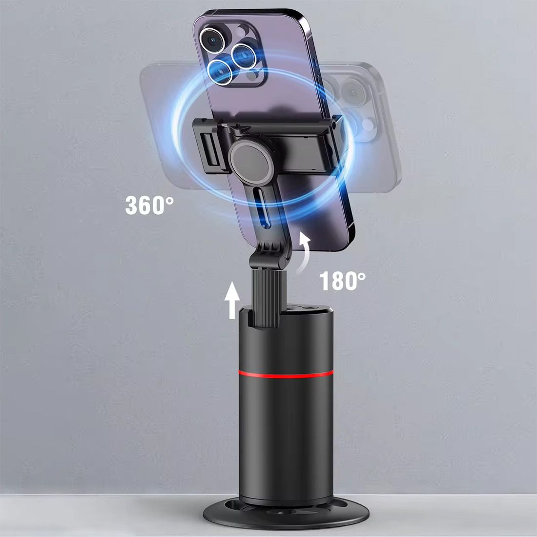 Support vidéo intelligent avec detection du visage