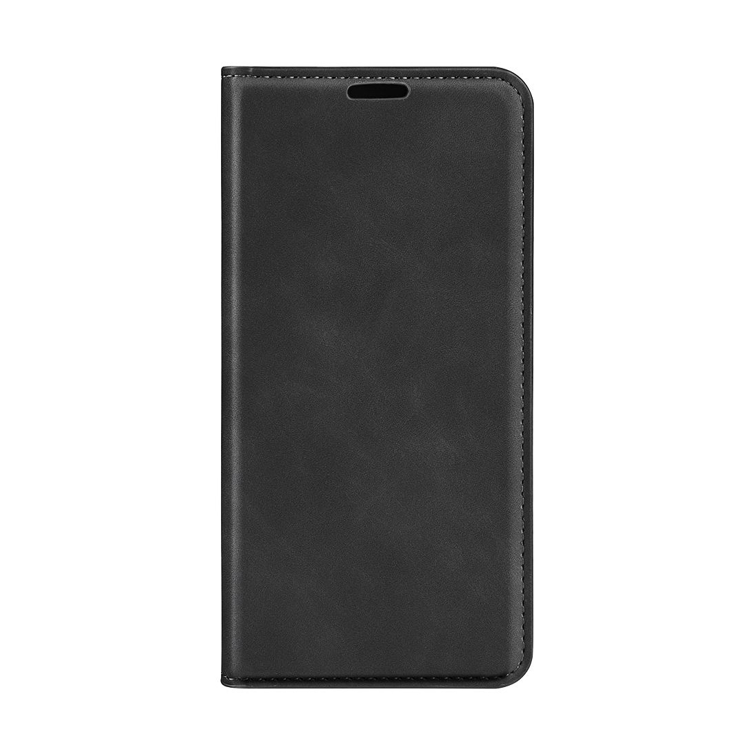 Etui portefeuille fermeture magnetique Apple iPhone 15 - noir