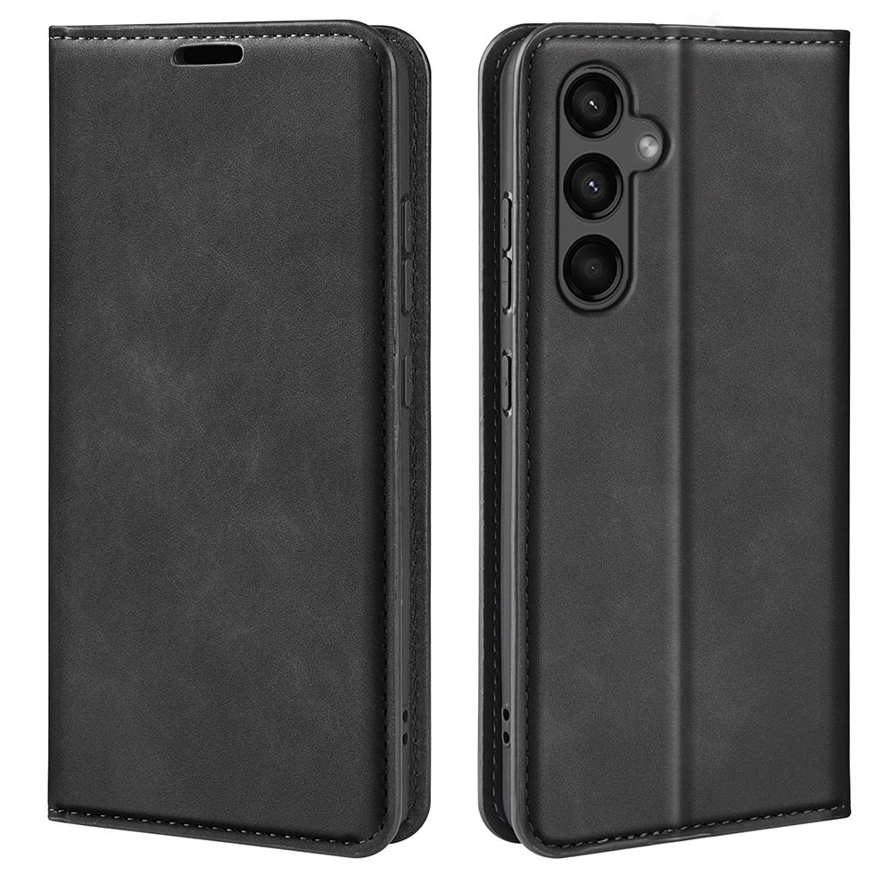 Etui portefeuille fermeture magnetique Samsung Galaxy  A35 - noir