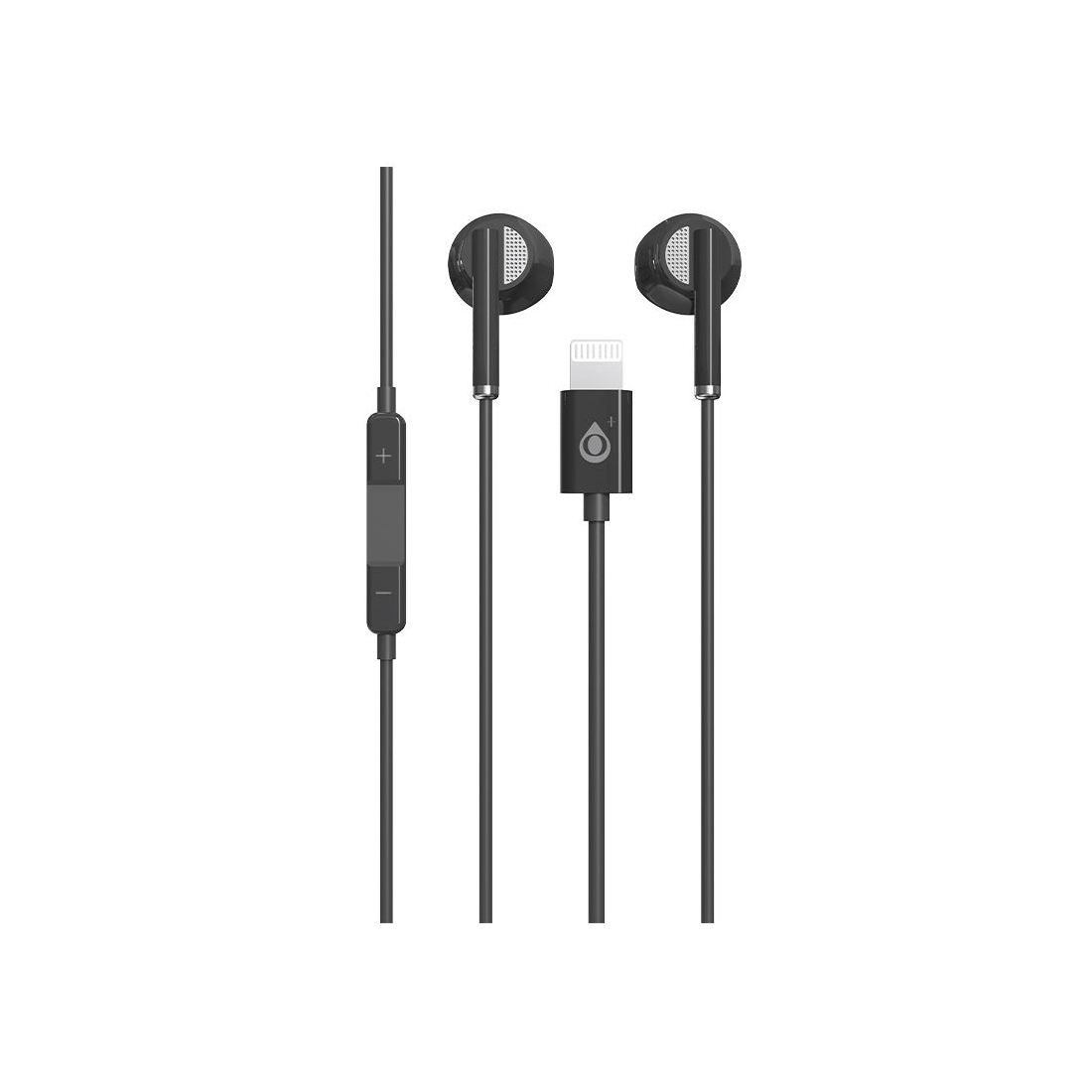 Kit piéton auriculaire lightning NC3272 sans connex bluetooth - Noir