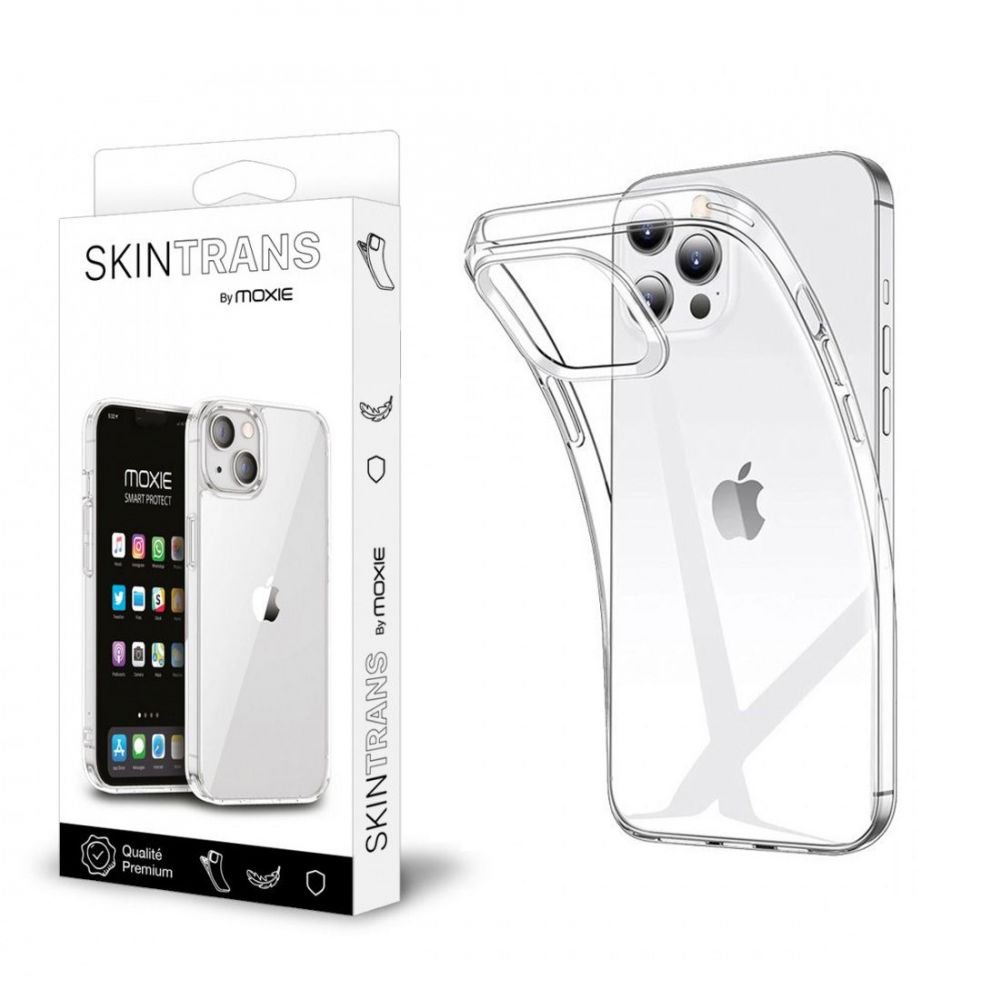 Coque ultra fine transparente en TPU pour iPhone 16 Pro