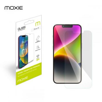 Pack Moxie 1 Housse TPU transparente + 1 verre trempé 2.5D Apple iPhone 16