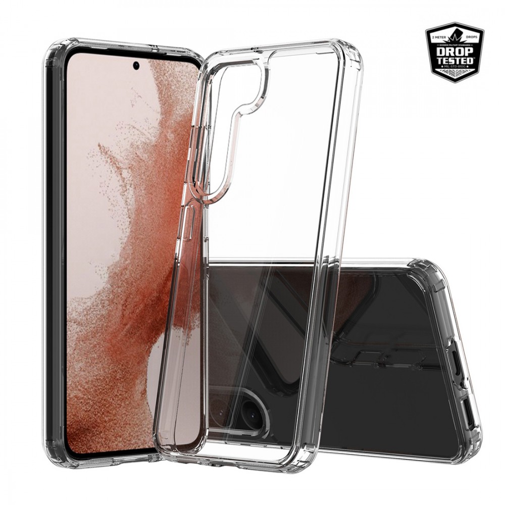 Coque renforcée Moxie transparente en TPU et Polycarbonate pour Galaxy S24 FE