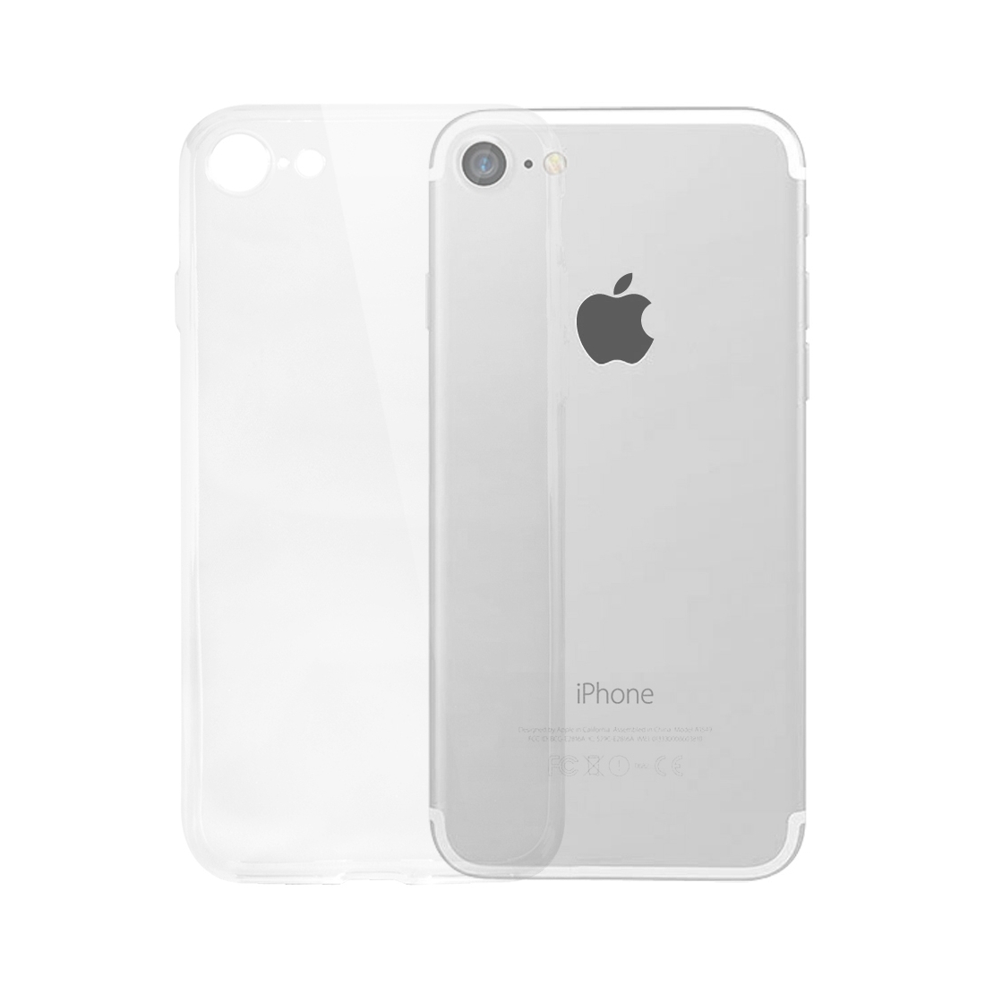 Pack FullProtect Moxie 1 coque TPU transparente + 1 Glass 2.5D pour iPhone 8, iPhone 7 et iPhone SE 2020