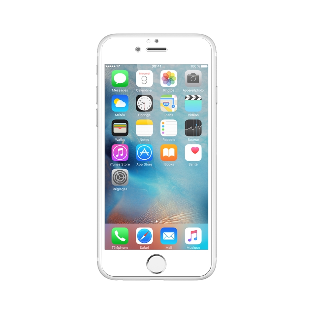 Glass Moxie Ultimate 3D Full Cover HD Blanche pour iPhone 7/8/SE 2020