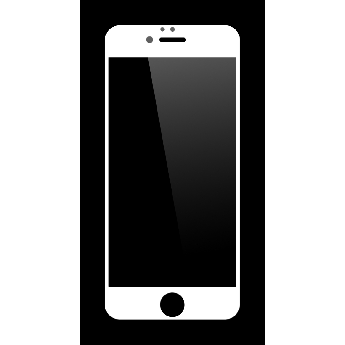 Glass Moxie Ultimate 3D Full Cover HD Blanche pour iPhone 7/8/SE 2020