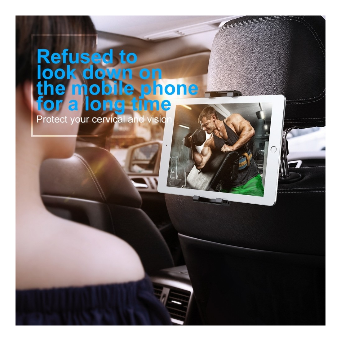 Support tablette et mobile pour voiture, siège arrière, Baseus