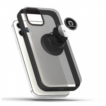 Coque Moxie R-Hold iPhone 16 avec ring holder + contour Noir