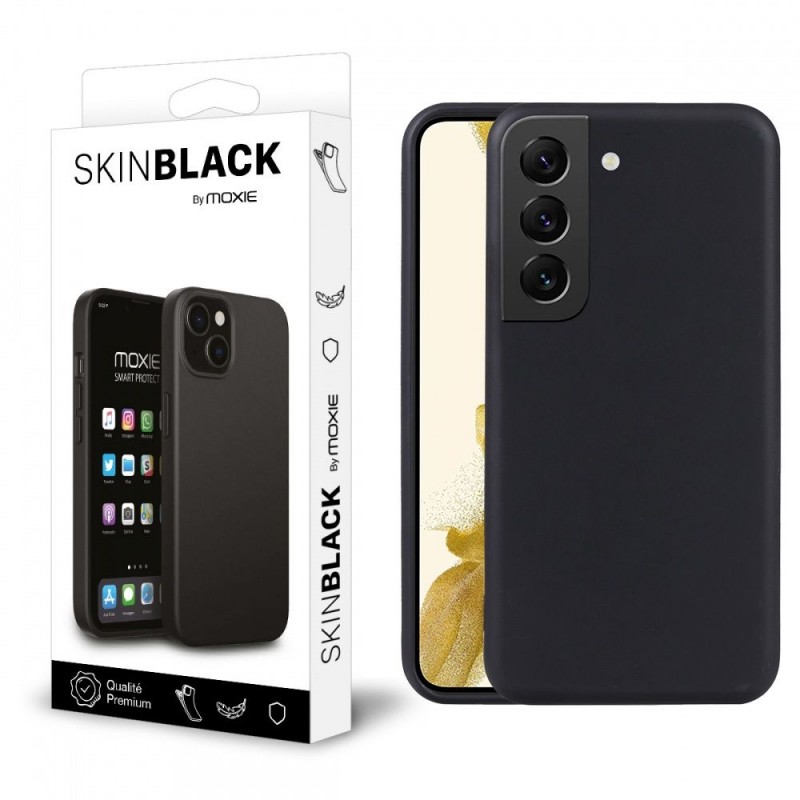 Coque de protection ultra fine noire pour Galaxy S25