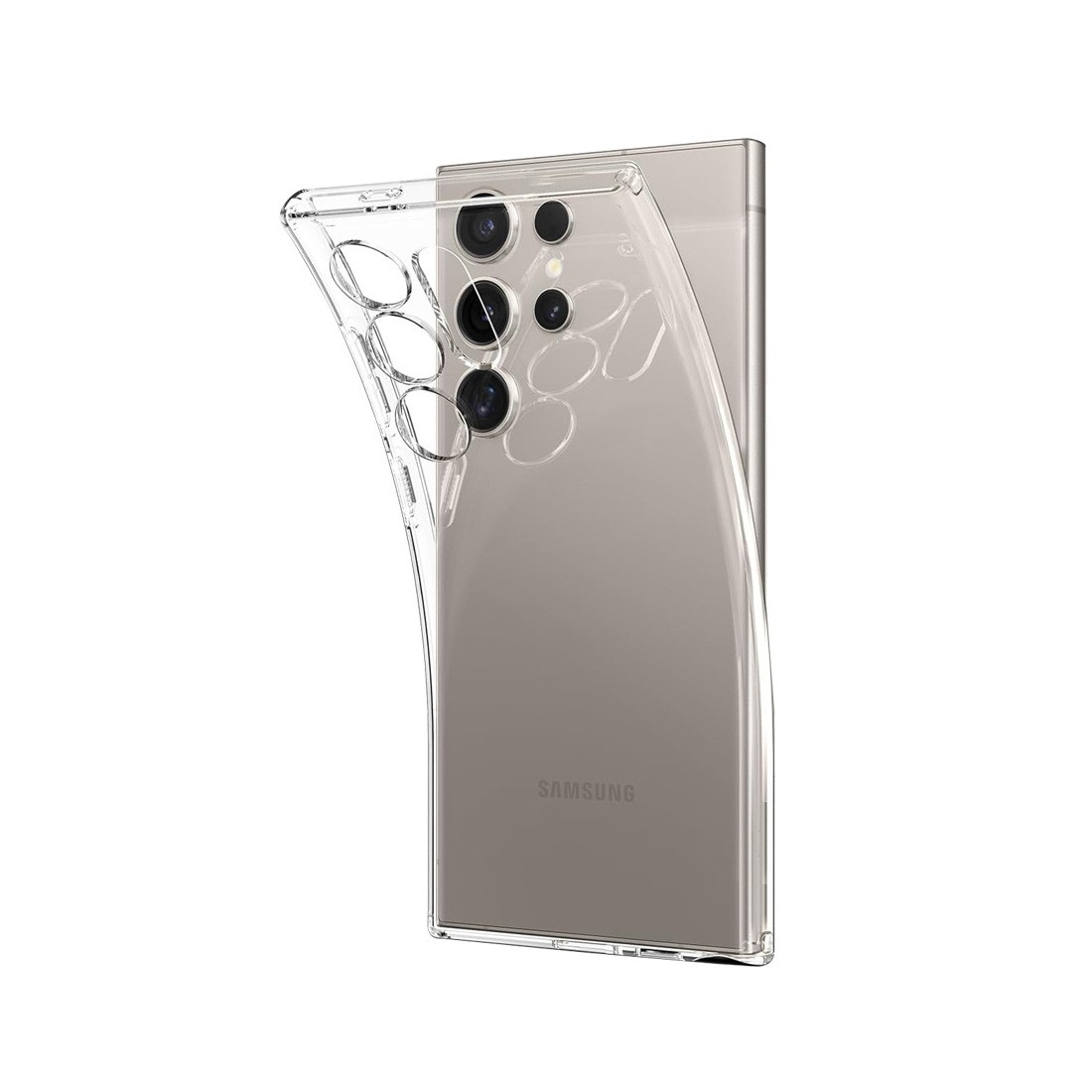 Pack 1 coque tpu transparente + 1 glass 2.5D Samsung galaxy S25 ULTRA
