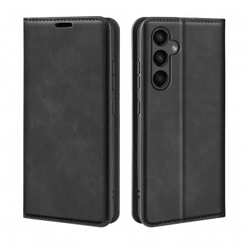 Etui portefeuille fermeture magnetique Samsung Galaxy  A56 - noir