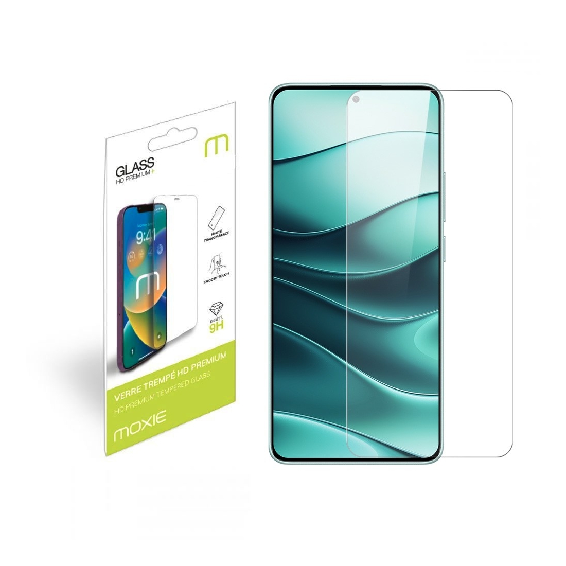 Pack 1 Housse TPU transparente + 1 Glass 2.5D pour Redmi Note 14 4G
