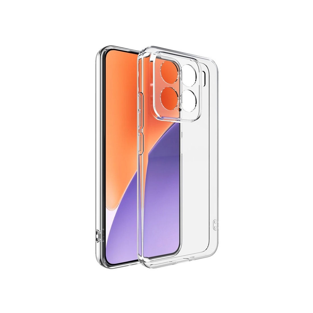 Coque ultra fine transparente en TPU pour Xiaomi 15