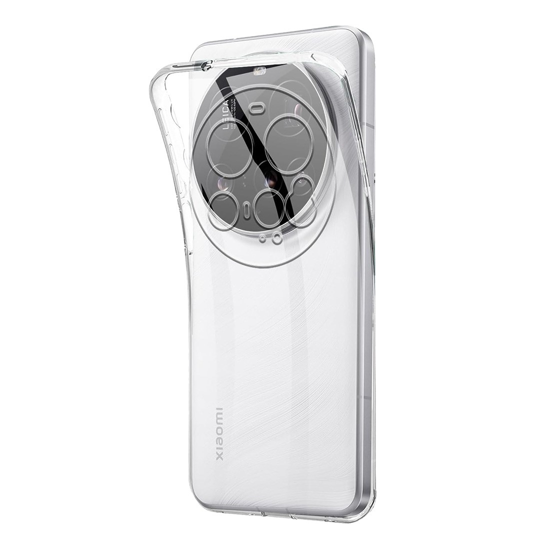 Coque ultra fine transparente en TPU pour Xiaomi 15 Ultra