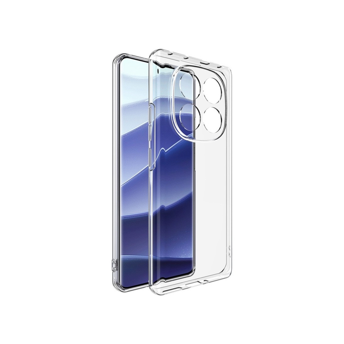 Coque ultra fine transparente en TPU pour Redmi note 14 Pro 5G