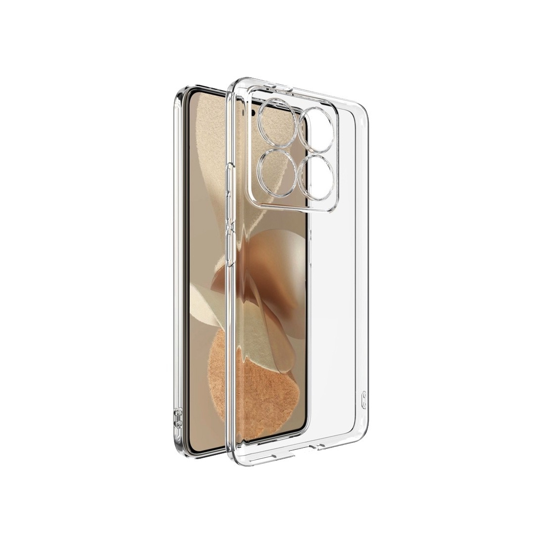 Coque ultra fine transparente en TPU pour Xiaomi 14T Pro