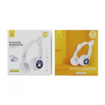 Casque bluetooth enfant pliable NC3228 250mAh - Blanc