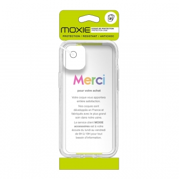 MOXIE Coque TPU+PC transparente renforcée Galaxy A36/A56