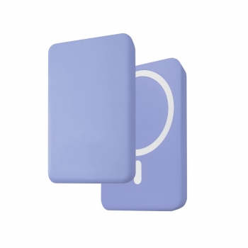 Batterie de secours compatible MagSafe 5000 mah - Lilas