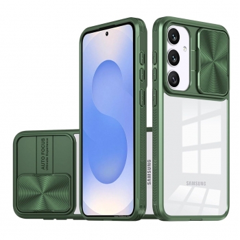 Coque de protection avec protection camera pour galaxy A17/A26 -  Kaki