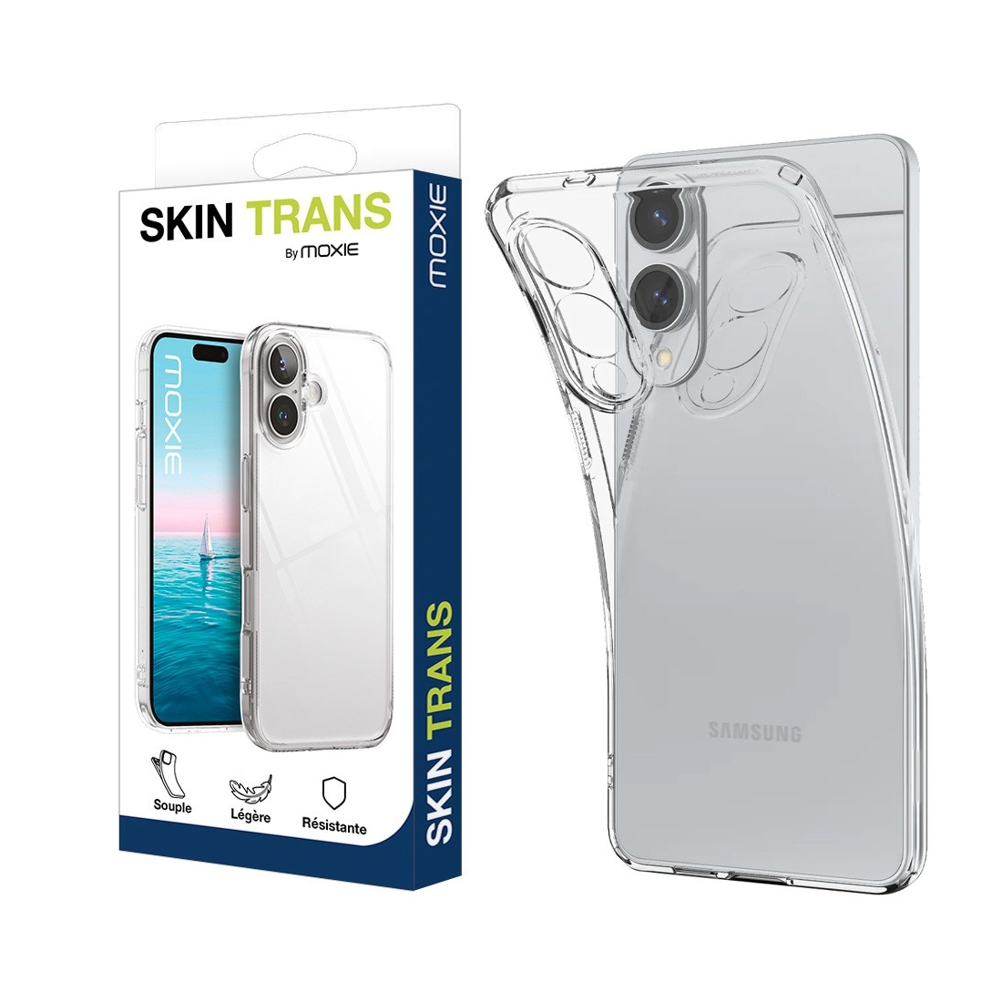 Coque Samsung Galaxy Galaxy S25 Ultra en TPU souple - Transparent