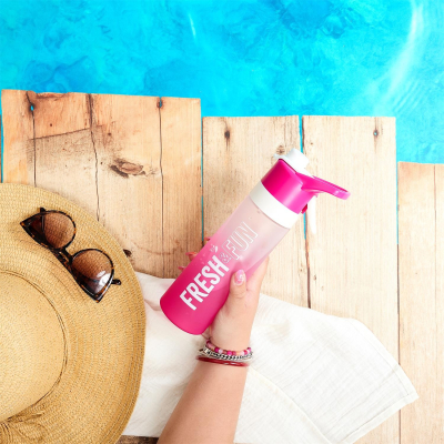 BOUTEILLE BRUMISATEUR 2 EN 1 700ml - 3 couleurs