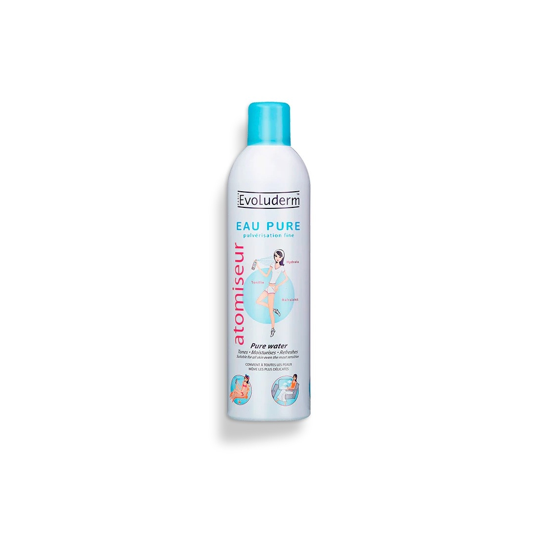 Brumisateur d'eau Pure Evoluderm 400ml