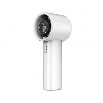 Ventilateur Turbo Fan Batterie 4000 mah couleur Blanc