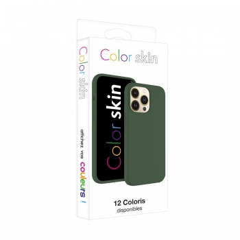 Coque premium Color Skin pour  iphone 12 MINI couleur Kaki