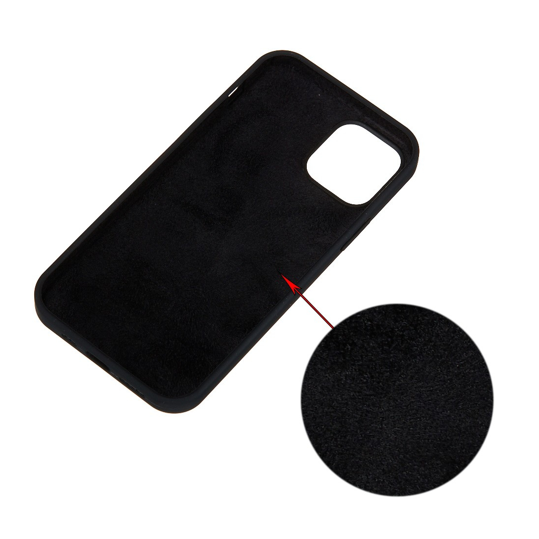 Coque premium Color Skin pour iphone 16 - noir