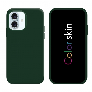 Coque premium Color Skin pour iphone 16 - kaki