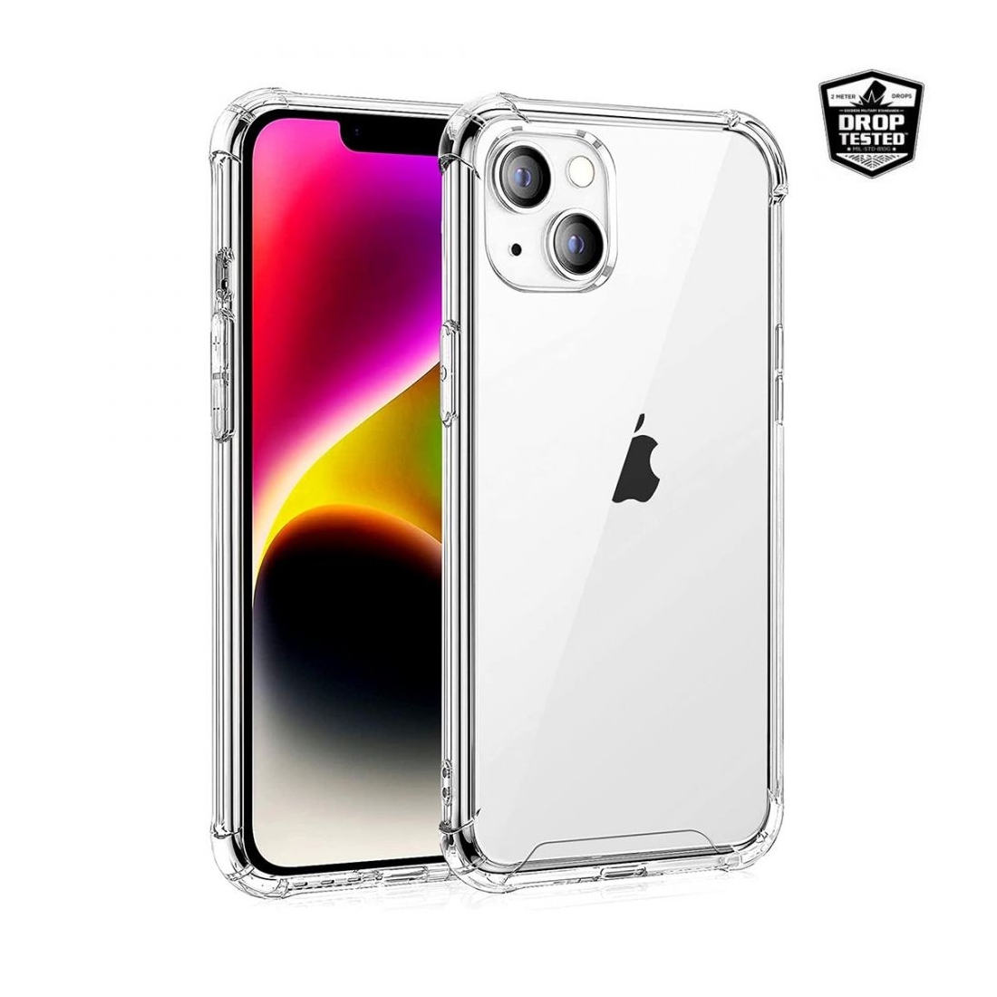 Coque Moxie TPU / PC Antichoc avec coins renforcés pour iPhone 14+