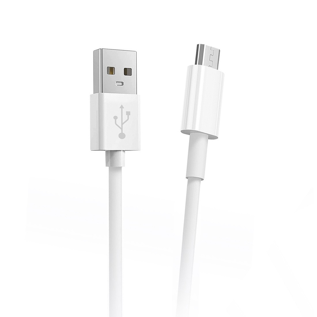 Câble data Moxie Micro USB - 1 mètre - Blanc - Sans packaging