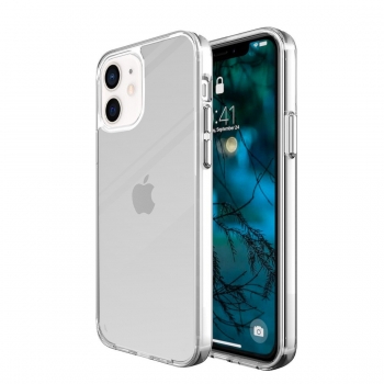 Coque renforcée Moxie transparente en TPU et Acrylique pour iPhone 12 / 12 Pro