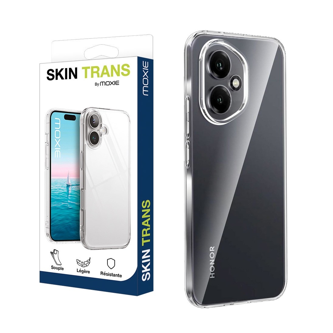 Coque ultra fine transparente en TPU pour Honor 400 Smart 5G