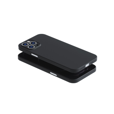 Coque de protection ultra fine noire pour iPhone 17 Pro Max