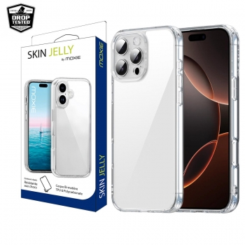 Coque renforcée Moxie transparente en TPU et Polycarbonate pour Apple iPhone 16 Pro Max