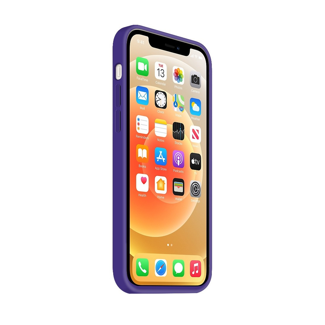 Coque Silicone Moxie BeFluo Fine et Légère pour iPhone 17 Pro Max, Intérieur Microfibre - Violet