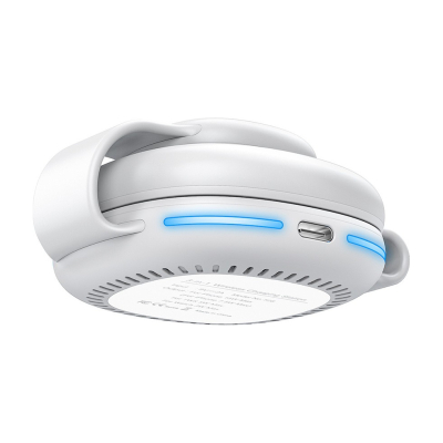 Station de charge sans fil 3 en 1 MagSafe 15W compacte - Blanc