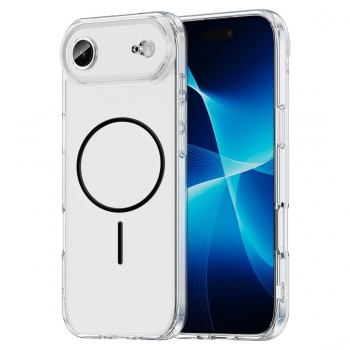 Coque renforcée transparente iPhone Air avec magsafe - Noir