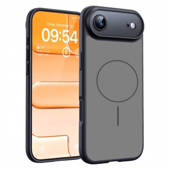 Coque renforcée de couleur iPhone Air avec magsafe couleur Noir
