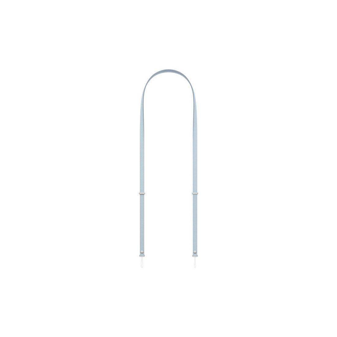 Bandouliere tissé  208 cm pour Smartphone - bleu glacier