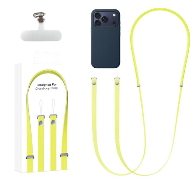 Bandouliere tissé  208 cm pour Smartphone - vert clair
