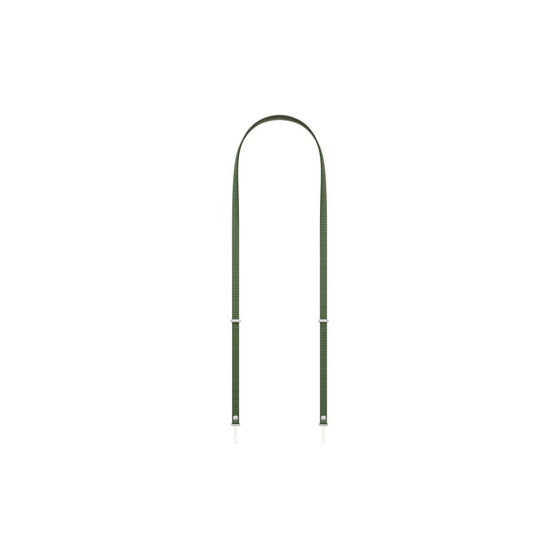 Bandouliere tissé  208 cm pour Smartphone - vert foncé