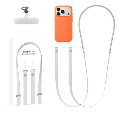 Bandouliere tissé  208 cm pour Smartphone - gris