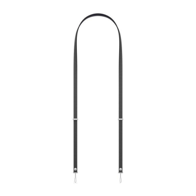 Bandouliere tissé 208 cm pour Smartphone - noir