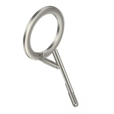 Support magnetique arrière en metal articulé pour tout smartphone
