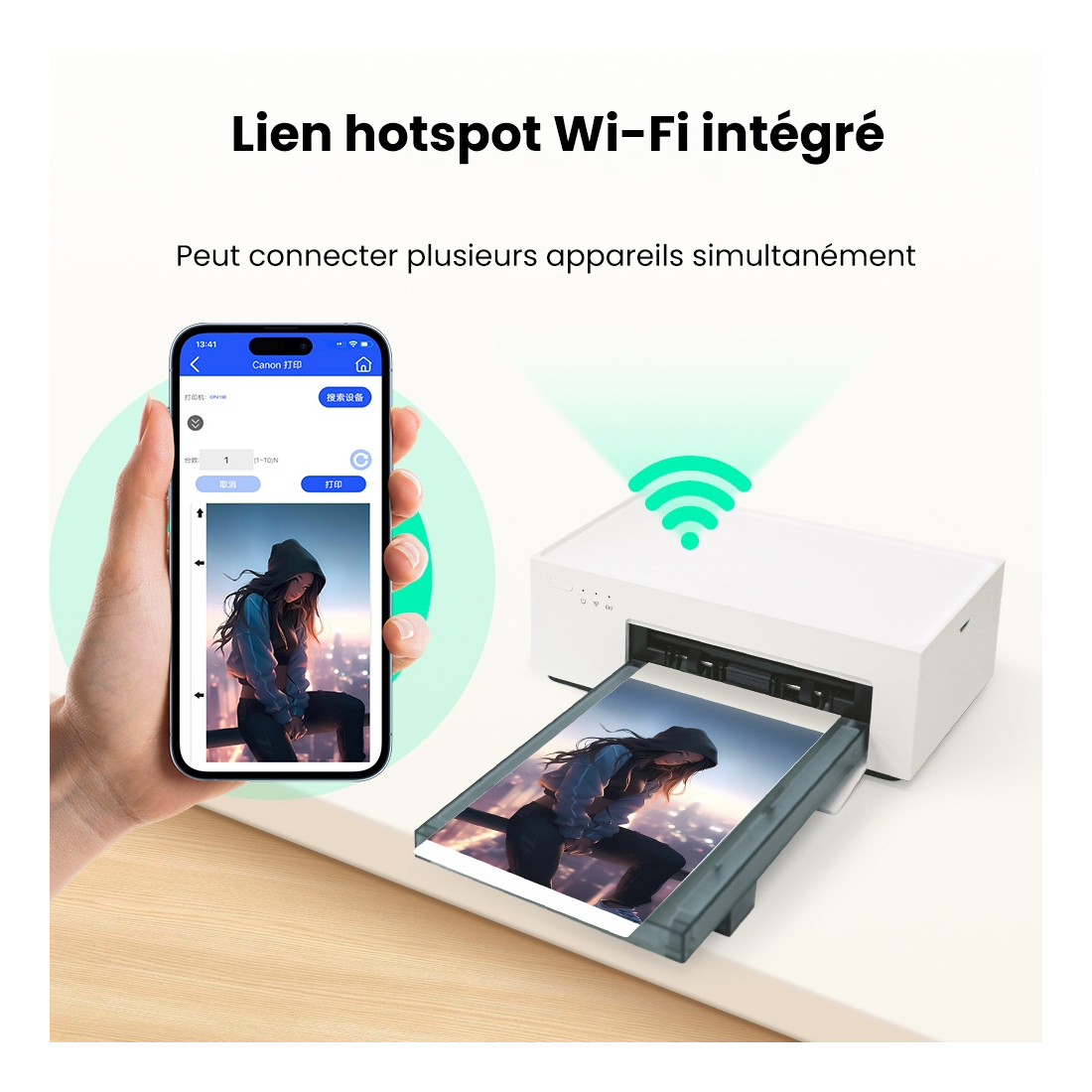 Imprimante à sublimation pour personnalisation arriere smartphone
