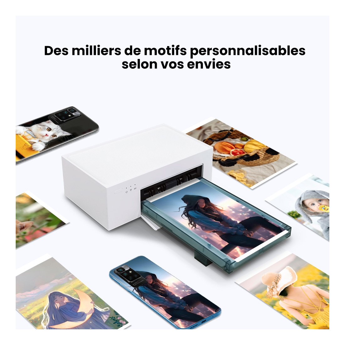 Imprimante à sublimation pour personnalisation arriere smartphone