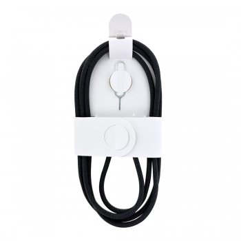 Cable Data Tressé Gamme Nylon POP Type-C vers Type-C - Noir